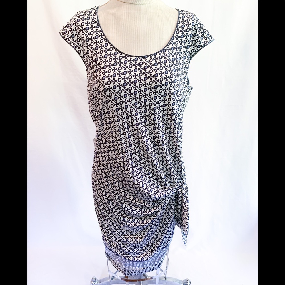 Max Studio design print dress NWT